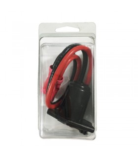 Trolling motor power receptacle