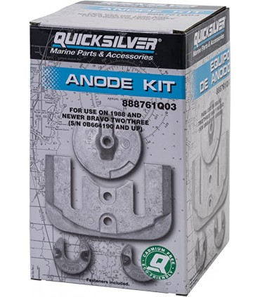 Bravo II and III Sterndrive ANODE KIT