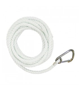 Kinnitusots roostevaba karabiiniga 10mm 6m