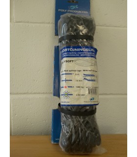 Kinnitusots Polysoft must 12mm x 6m