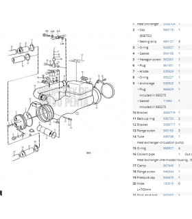 Volvo Penta voolik 192618