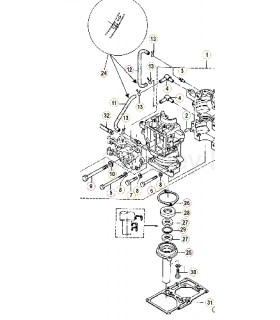 GASKET part 31 / tihend 8M0151533
